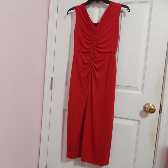 London Times Midi Dress Red - Picture 4 of 4